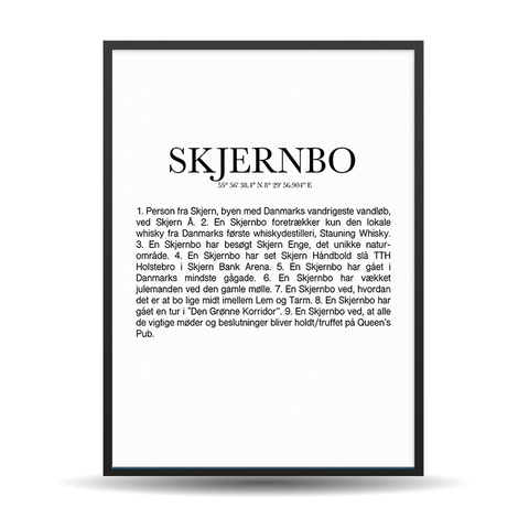 Skjernbo Plakat