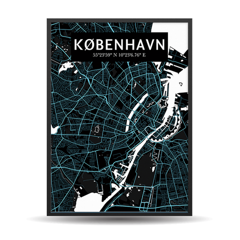 København Lighting Map