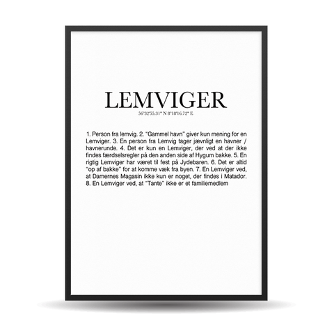 Lemviger Plakat