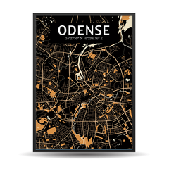 Odense Lighting Map Orange
