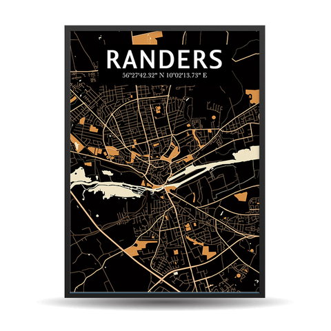 Randers Lighting Map Orange