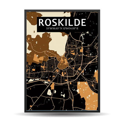 Roskilde Lighting Map Orange