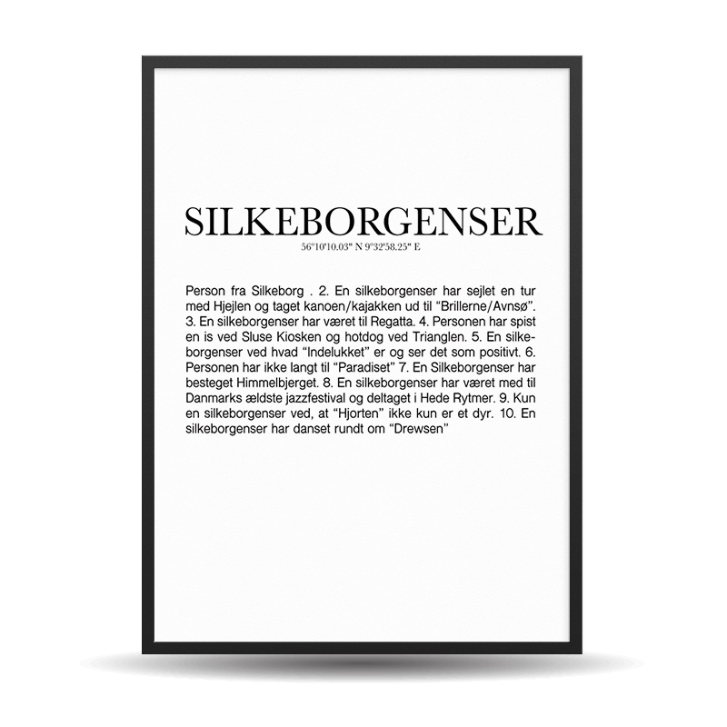 Silkeborgenser Plakat