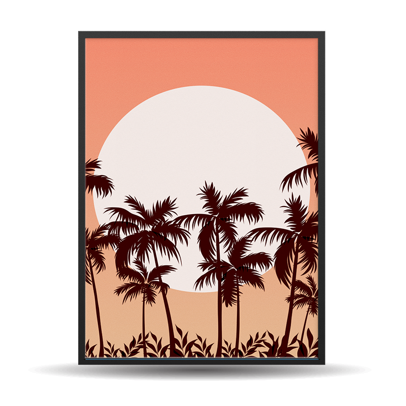 Sunset Palms #5