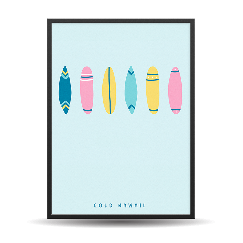 Surf Boards - Pastel