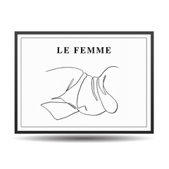Linework Female Nr. 13 - "Le Femme"