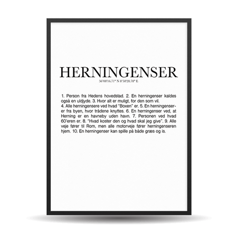 Herningenser Plakat