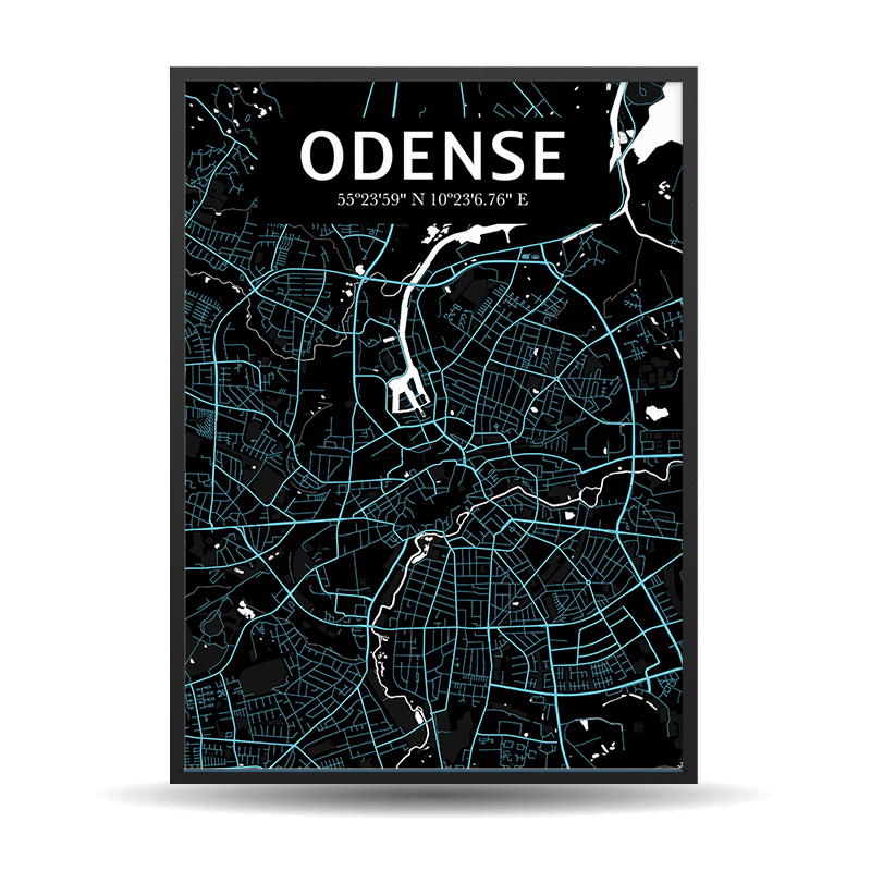 Odense Lighting Map