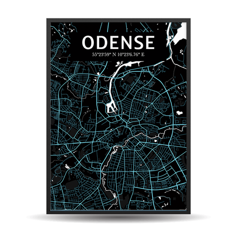 Odense Lighting Map