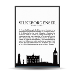 Silkeborgenser Plakat m. Motiv