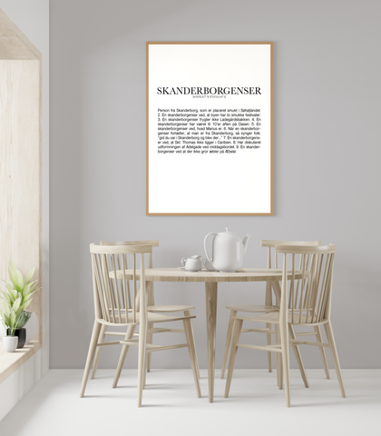 Skanderborgenser Plakat