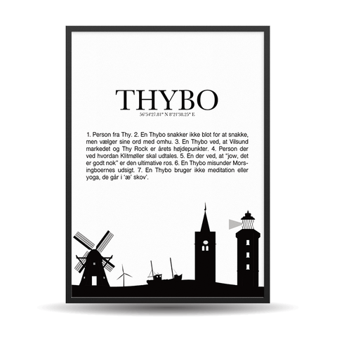 Thybo Plakat m. Motiv