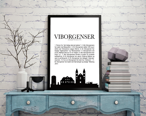 Viborgenser Plakat m. Motiv