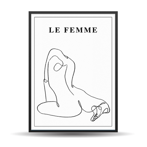 Linework Female Nr. 4 - "Le Femme"