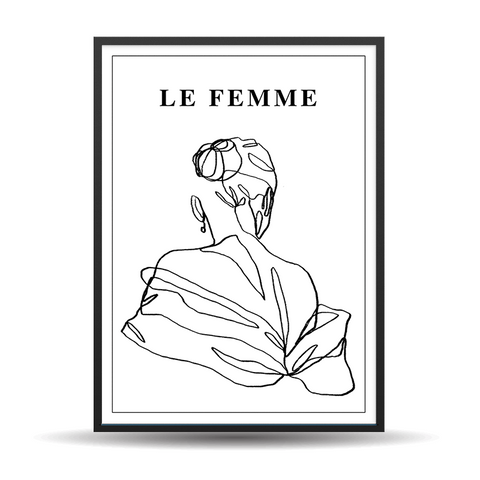 Linework Female Nr. 7 - "Le Femme"